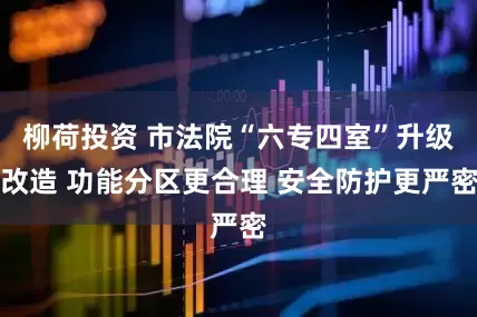 柳荷投资 市法院“六专四室”升级改造 功能分区更合理 安全防护更严密