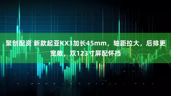 聚创配资 新款起亚KX3加长45mm，轴距拉大，后排更宽敞，双123寸屏配怀挡